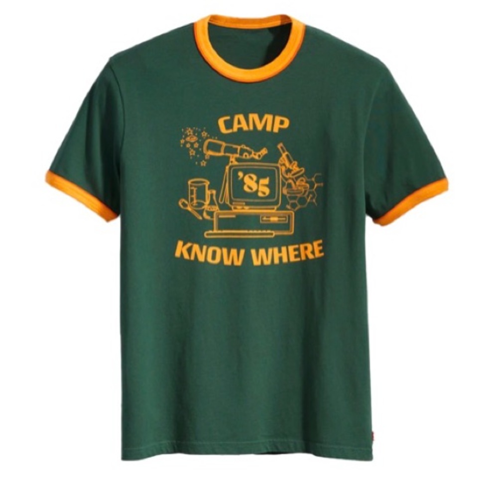 LEVI'S x STRANGER THINGS CAMP KNOW WHERE TEE